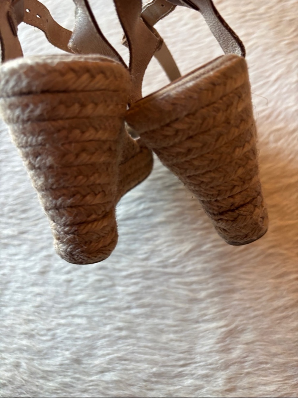 Platform espadrille sandals. - Picture 10 of 12